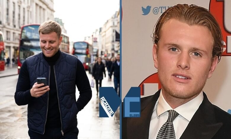 Split image of British entrepreneur Tommy Mallet, highlighting his 2026 net worth journey and new business ventures, featured by MagazineCelebs.