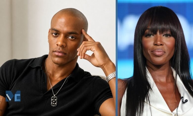Pierre Blackwood side-by-side with his half-sister Naomi Campbell - celebrity family biography