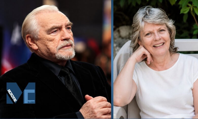 British actor Brian Cox alongside his first wife, actress Caroline Burt