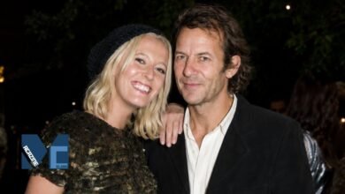 Robie Uniacke attending an event, former husband of British aristocrat Lady Emma Bridget Howard
