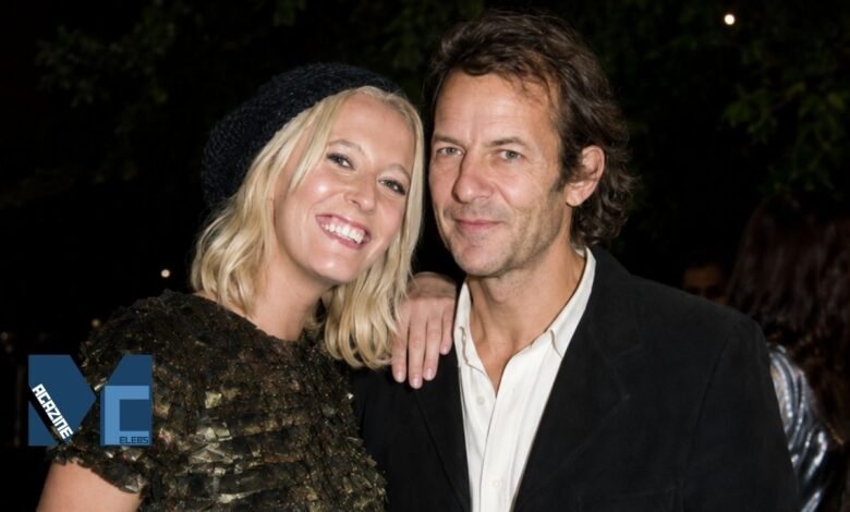Robie Uniacke attending an event, former husband of British aristocrat Lady Emma Bridget Howard