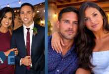 T.J. McConnell and his wife Valerie Guiliani posing together