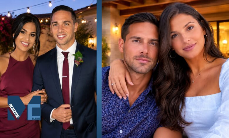 T.J. McConnell and his wife Valerie Guiliani posing together