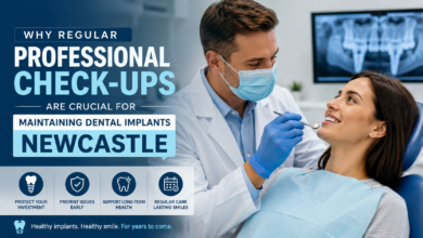 Dental implants Newcastle professional check-up