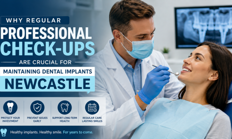 Dental implants Newcastle professional check-up